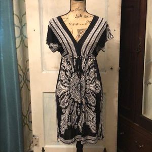 Black and White Dress